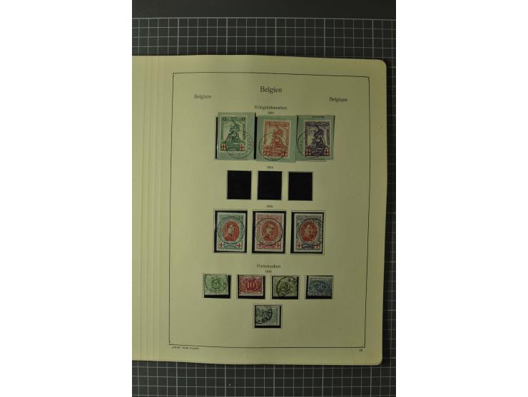 1849/1970, enorm inhaltsreiche Sammlung beginnend mit Mi.-Nr. 1 und 2 mit je über 60 Exemplaren inkl. Paaren und Briefen, des