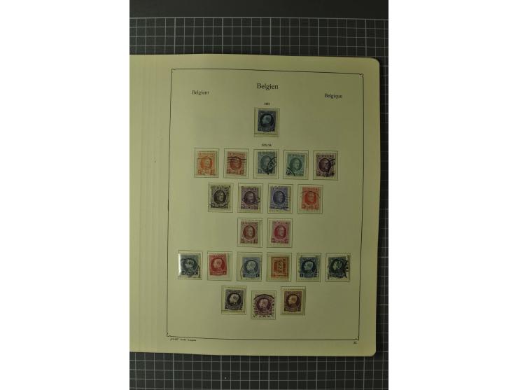 1849/1970, enorm inhaltsreiche Sammlung beginnend mit Mi.-Nr. 1 und 2 mit je über 60 Exemplaren inkl. Paaren und Briefen, des