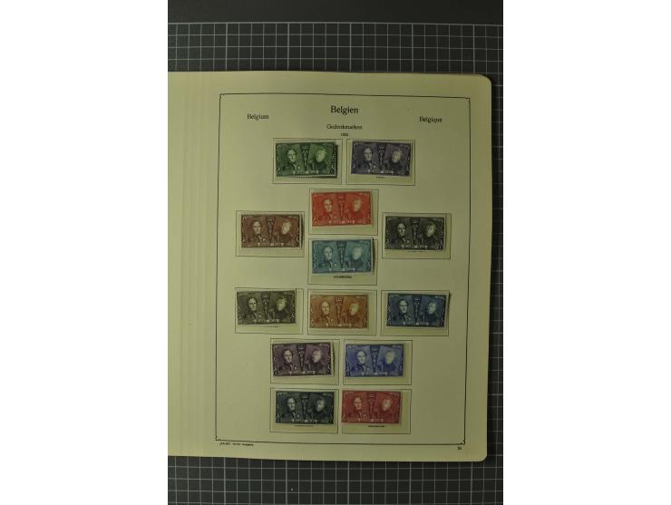 1849/1970, enorm inhaltsreiche Sammlung beginnend mit Mi.-Nr. 1 und 2 mit je über 60 Exemplaren inkl. Paaren und Briefen, des