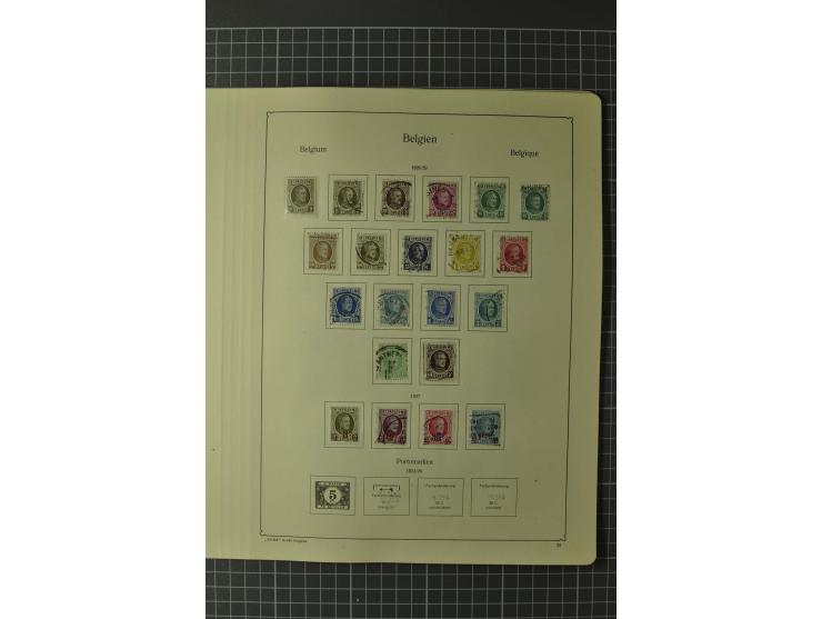 1849/1970, enorm inhaltsreiche Sammlung beginnend mit Mi.-Nr. 1 und 2 mit je über 60 Exemplaren inkl. Paaren und Briefen, des