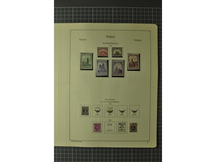 1849/1970, enorm inhaltsreiche Sammlung beginnend mit Mi.-Nr. 1 und 2 mit je über 60 Exemplaren inkl. Paaren und Briefen, des