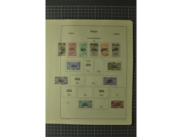 1849/1970, enorm inhaltsreiche Sammlung beginnend mit Mi.-Nr. 1 und 2 mit je über 60 Exemplaren inkl. Paaren und Briefen, des