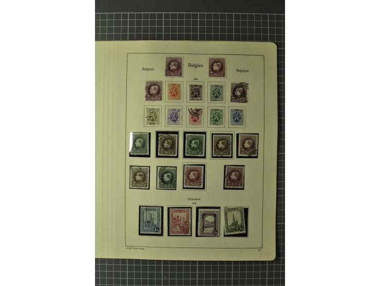 1849/1970, enorm inhaltsreiche Sammlung beginnend mit Mi.-Nr. 1 und 2 mit je über 60 Exemplaren inkl. Paaren und Briefen, des