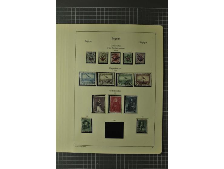 1849/1970, enorm inhaltsreiche Sammlung beginnend mit Mi.-Nr. 1 und 2 mit je über 60 Exemplaren inkl. Paaren und Briefen, des