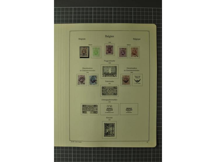 1849/1970, enorm inhaltsreiche Sammlung beginnend mit Mi.-Nr. 1 und 2 mit je über 60 Exemplaren inkl. Paaren und Briefen, des