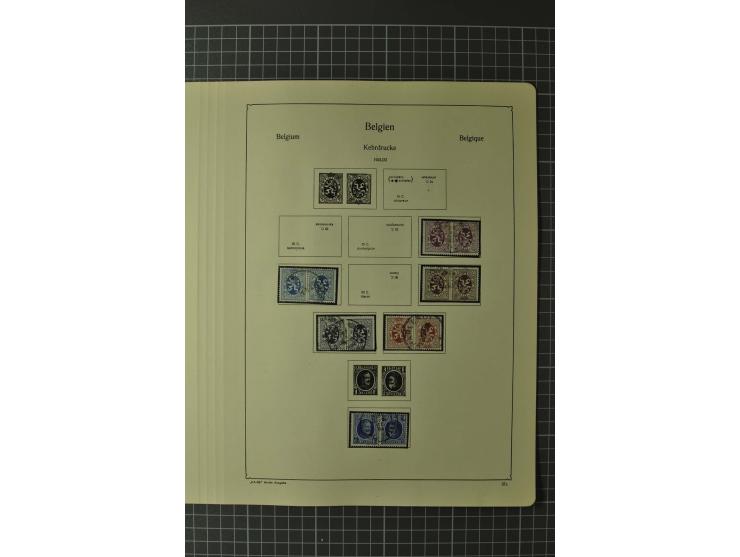 1849/1970, enorm inhaltsreiche Sammlung beginnend mit Mi.-Nr. 1 und 2 mit je über 60 Exemplaren inkl. Paaren und Briefen, des