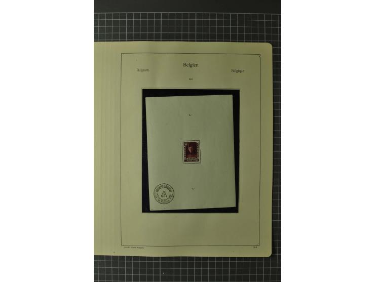 1849/1970, enorm inhaltsreiche Sammlung beginnend mit Mi.-Nr. 1 und 2 mit je über 60 Exemplaren inkl. Paaren und Briefen, des