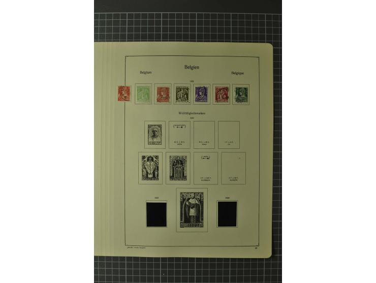 1849/1970, enorm inhaltsreiche Sammlung beginnend mit Mi.-Nr. 1 und 2 mit je über 60 Exemplaren inkl. Paaren und Briefen, des