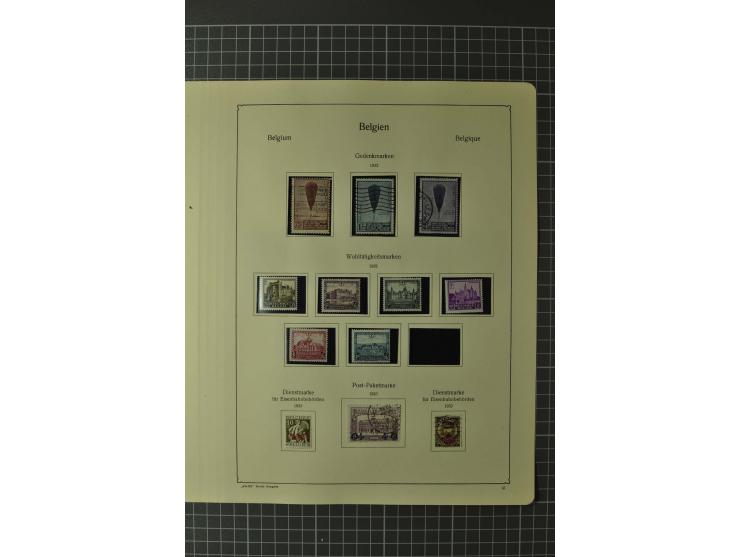 1849/1970, enorm inhaltsreiche Sammlung beginnend mit Mi.-Nr. 1 und 2 mit je über 60 Exemplaren inkl. Paaren und Briefen, des