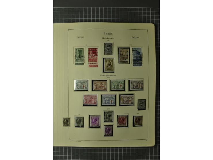 1849/1970, enorm inhaltsreiche Sammlung beginnend mit Mi.-Nr. 1 und 2 mit je über 60 Exemplaren inkl. Paaren und Briefen, des