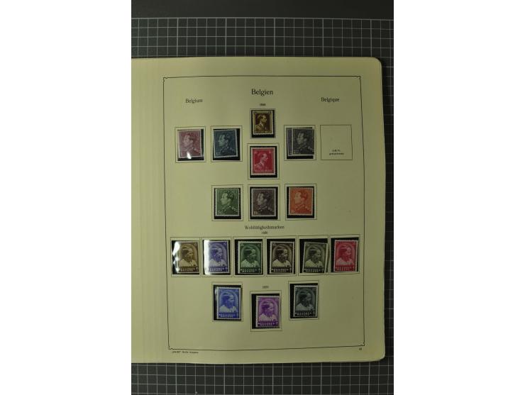 1849/1970, enorm inhaltsreiche Sammlung beginnend mit Mi.-Nr. 1 und 2 mit je über 60 Exemplaren inkl. Paaren und Briefen, des