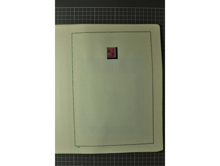 1849/1970, enorm inhaltsreiche Sammlung beginnend mit Mi.-Nr. 1 und 2 mit je über 60 Exemplaren inkl. Paaren und Briefen, des