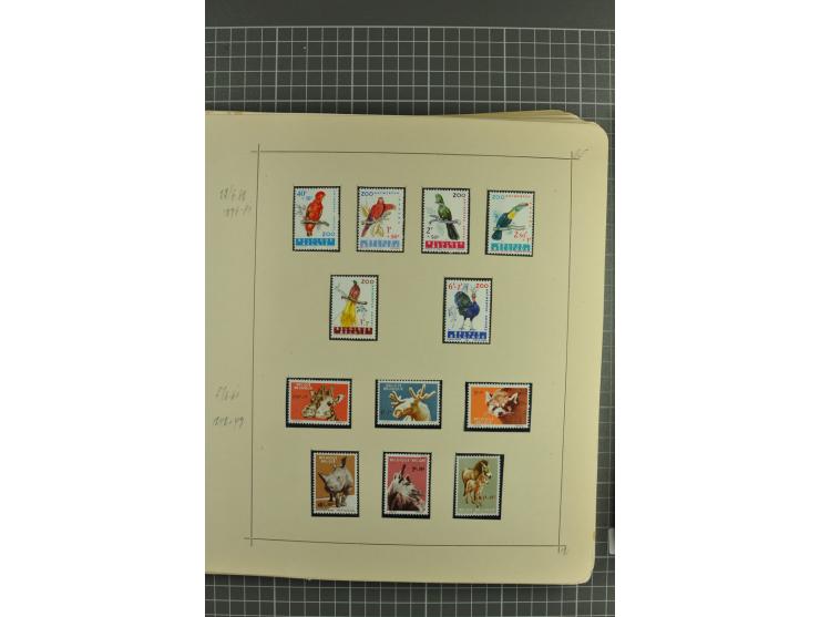 1849/1970, enorm inhaltsreiche Sammlung beginnend mit Mi.-Nr. 1 und 2 mit je über 60 Exemplaren inkl. Paaren und Briefen, des