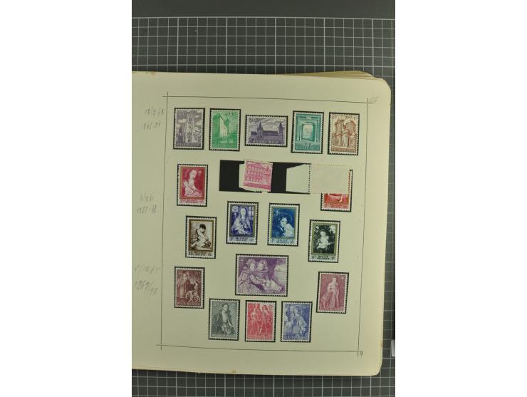 1849/1970, enorm inhaltsreiche Sammlung beginnend mit Mi.-Nr. 1 und 2 mit je über 60 Exemplaren inkl. Paaren und Briefen, des
