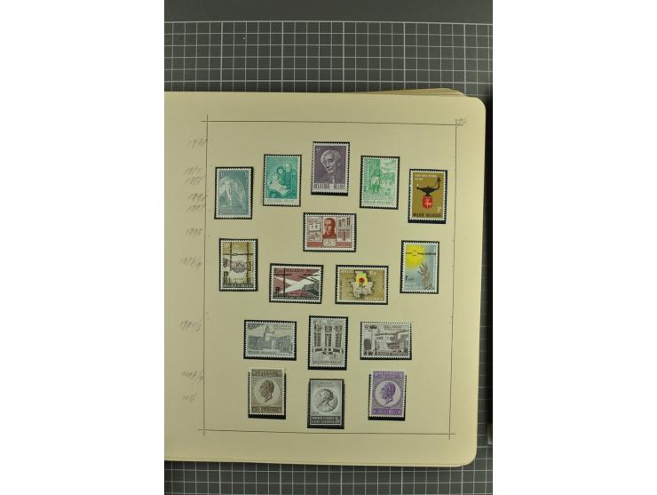 1849/1970, enorm inhaltsreiche Sammlung beginnend mit Mi.-Nr. 1 und 2 mit je über 60 Exemplaren inkl. Paaren und Briefen, des