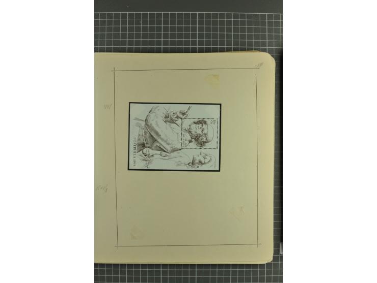 1849/1970, enorm inhaltsreiche Sammlung beginnend mit Mi.-Nr. 1 und 2 mit je über 60 Exemplaren inkl. Paaren und Briefen, des