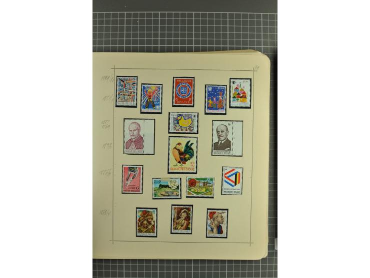 1849/1970, enorm inhaltsreiche Sammlung beginnend mit Mi.-Nr. 1 und 2 mit je über 60 Exemplaren inkl. Paaren und Briefen, des