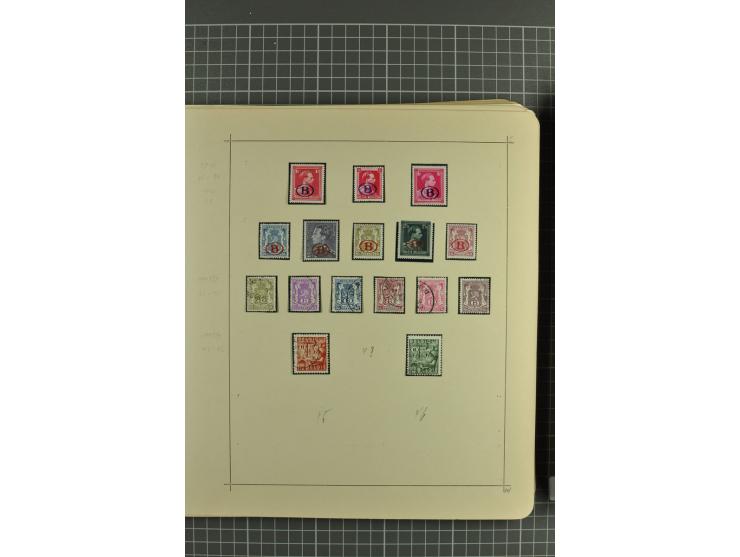 1849/1970, enorm inhaltsreiche Sammlung beginnend mit Mi.-Nr. 1 und 2 mit je über 60 Exemplaren inkl. Paaren und Briefen, des