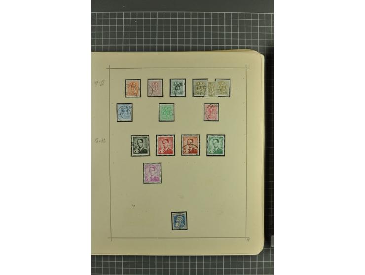 1849/1970, enorm inhaltsreiche Sammlung beginnend mit Mi.-Nr. 1 und 2 mit je über 60 Exemplaren inkl. Paaren und Briefen, des