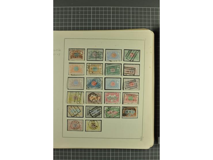 1849/1970, enorm inhaltsreiche Sammlung beginnend mit Mi.-Nr. 1 und 2 mit je über 60 Exemplaren inkl. Paaren und Briefen, des