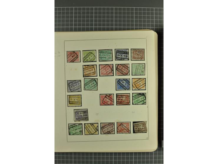 1849/1970, enorm inhaltsreiche Sammlung beginnend mit Mi.-Nr. 1 und 2 mit je über 60 Exemplaren inkl. Paaren und Briefen, des