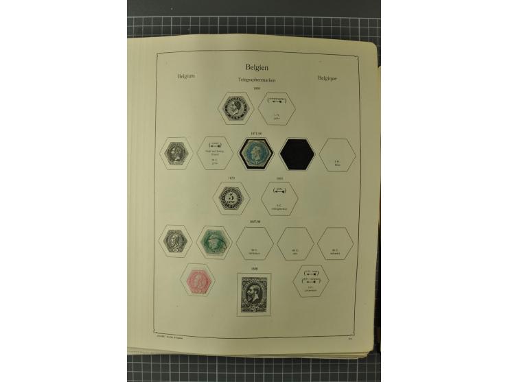 1849/1970, enorm inhaltsreiche Sammlung beginnend mit Mi.-Nr. 1 und 2 mit je über 60 Exemplaren inkl. Paaren und Briefen, des