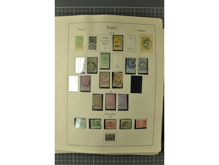 1849/1970, enorm inhaltsreiche Sammlung beginnend mit Mi.-Nr. 1 und 2 mit je über 60 Exemplaren inkl. Paaren und Briefen, des