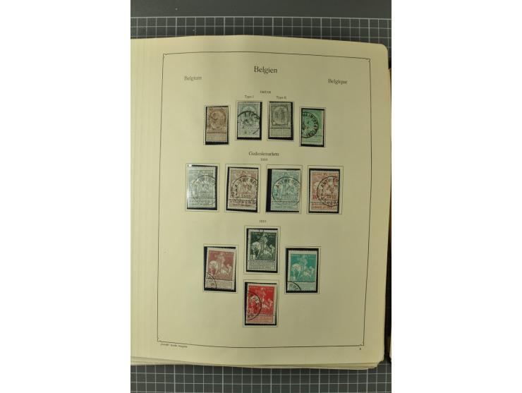 1849/1970, enorm inhaltsreiche Sammlung beginnend mit Mi.-Nr. 1 und 2 mit je über 60 Exemplaren inkl. Paaren und Briefen, des