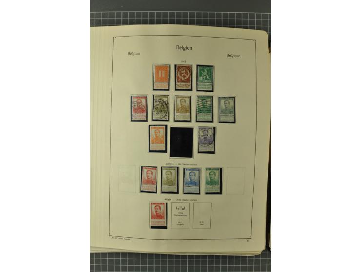 1849/1970, enorm inhaltsreiche Sammlung beginnend mit Mi.-Nr. 1 und 2 mit je über 60 Exemplaren inkl. Paaren und Briefen, des