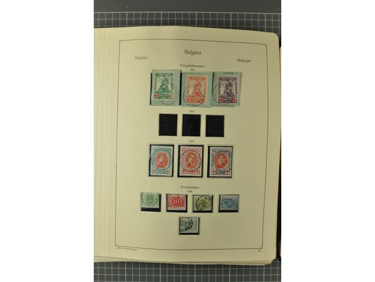 1849/1970, enorm inhaltsreiche Sammlung beginnend mit Mi.-Nr. 1 und 2 mit je über 60 Exemplaren inkl. Paaren und Briefen, des