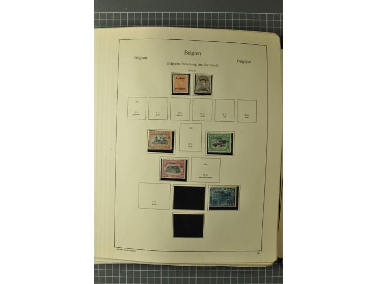 1849/1970, enorm inhaltsreiche Sammlung beginnend mit Mi.-Nr. 1 und 2 mit je über 60 Exemplaren inkl. Paaren und Briefen, des