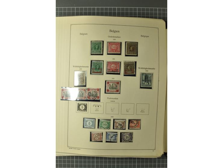 1849/1970, enorm inhaltsreiche Sammlung beginnend mit Mi.-Nr. 1 und 2 mit je über 60 Exemplaren inkl. Paaren und Briefen, des