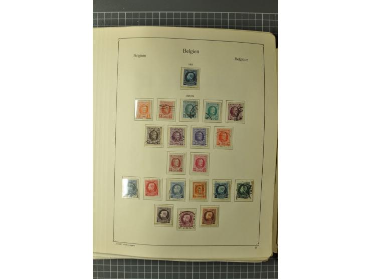 1849/1970, enorm inhaltsreiche Sammlung beginnend mit Mi.-Nr. 1 und 2 mit je über 60 Exemplaren inkl. Paaren und Briefen, des
