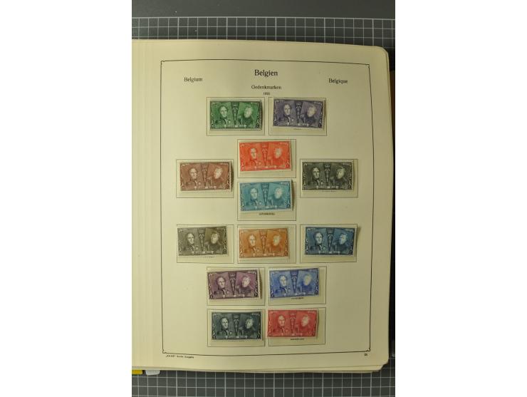 1849/1970, enorm inhaltsreiche Sammlung beginnend mit Mi.-Nr. 1 und 2 mit je über 60 Exemplaren inkl. Paaren und Briefen, des