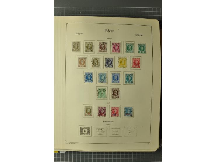 1849/1970, enorm inhaltsreiche Sammlung beginnend mit Mi.-Nr. 1 und 2 mit je über 60 Exemplaren inkl. Paaren und Briefen, des