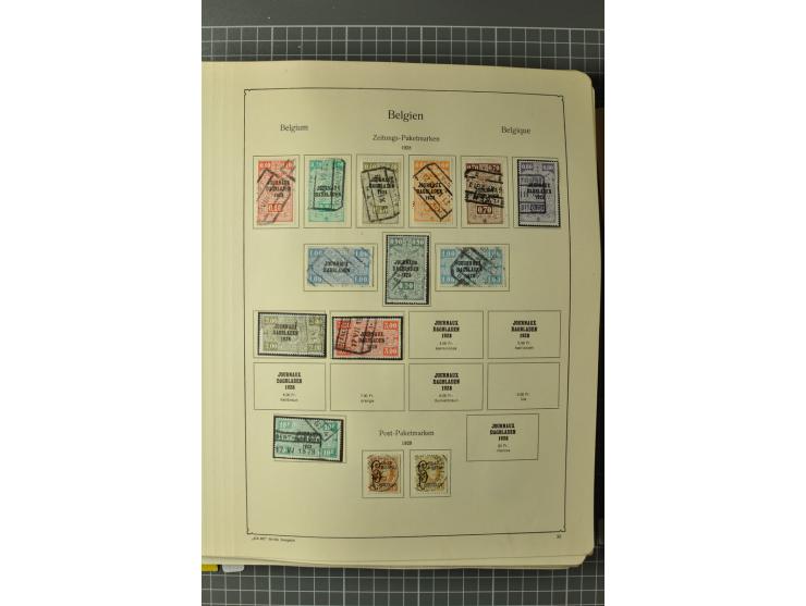 1849/1970, enorm inhaltsreiche Sammlung beginnend mit Mi.-Nr. 1 und 2 mit je über 60 Exemplaren inkl. Paaren und Briefen, des