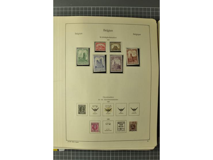 1849/1970, enorm inhaltsreiche Sammlung beginnend mit Mi.-Nr. 1 und 2 mit je über 60 Exemplaren inkl. Paaren und Briefen, des