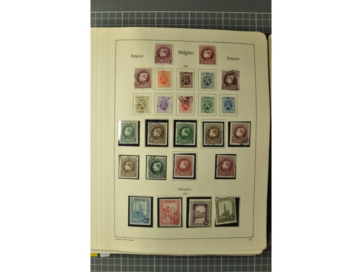 1849/1970, enorm inhaltsreiche Sammlung beginnend mit Mi.-Nr. 1 und 2 mit je über 60 Exemplaren inkl. Paaren und Briefen, des