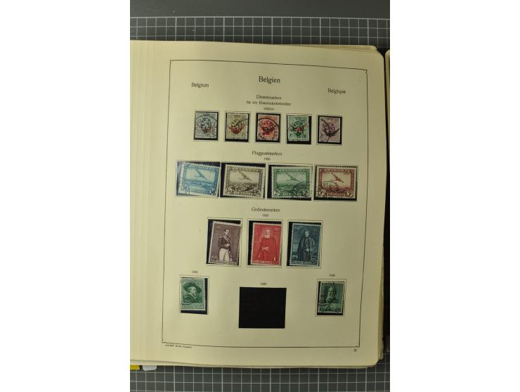 1849/1970, enorm inhaltsreiche Sammlung beginnend mit Mi.-Nr. 1 und 2 mit je über 60 Exemplaren inkl. Paaren und Briefen, des