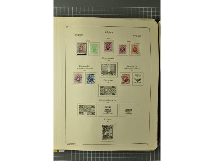 1849/1970, enorm inhaltsreiche Sammlung beginnend mit Mi.-Nr. 1 und 2 mit je über 60 Exemplaren inkl. Paaren und Briefen, des