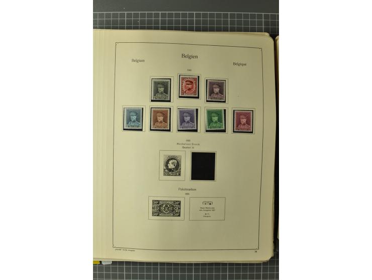 1849/1970, enorm inhaltsreiche Sammlung beginnend mit Mi.-Nr. 1 und 2 mit je über 60 Exemplaren inkl. Paaren und Briefen, des