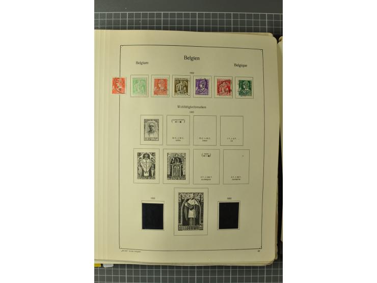 1849/1970, enorm inhaltsreiche Sammlung beginnend mit Mi.-Nr. 1 und 2 mit je über 60 Exemplaren inkl. Paaren und Briefen, des