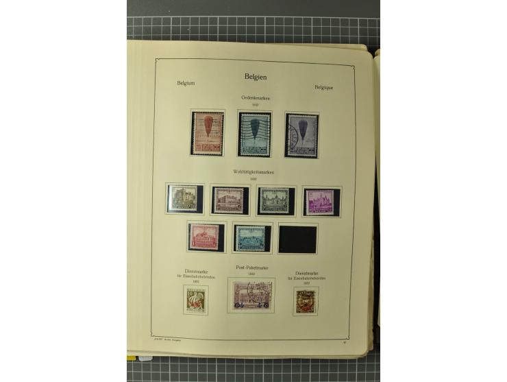 1849/1970, enorm inhaltsreiche Sammlung beginnend mit Mi.-Nr. 1 und 2 mit je über 60 Exemplaren inkl. Paaren und Briefen, des