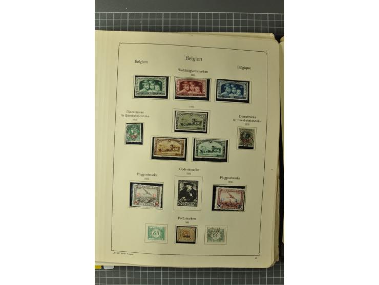 1849/1970, enorm inhaltsreiche Sammlung beginnend mit Mi.-Nr. 1 und 2 mit je über 60 Exemplaren inkl. Paaren und Briefen, des