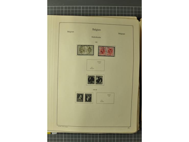 1849/1970, enorm inhaltsreiche Sammlung beginnend mit Mi.-Nr. 1 und 2 mit je über 60 Exemplaren inkl. Paaren und Briefen, des