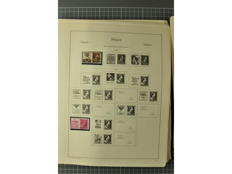 1849/1970, enorm inhaltsreiche Sammlung beginnend mit Mi.-Nr. 1 und 2 mit je über 60 Exemplaren inkl. Paaren und Briefen, des