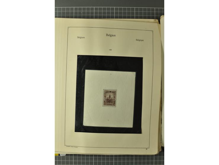 1849/1970, enorm inhaltsreiche Sammlung beginnend mit Mi.-Nr. 1 und 2 mit je über 60 Exemplaren inkl. Paaren und Briefen, des