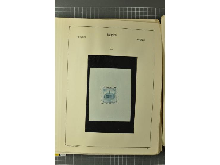 1849/1970, enorm inhaltsreiche Sammlung beginnend mit Mi.-Nr. 1 und 2 mit je über 60 Exemplaren inkl. Paaren und Briefen, des