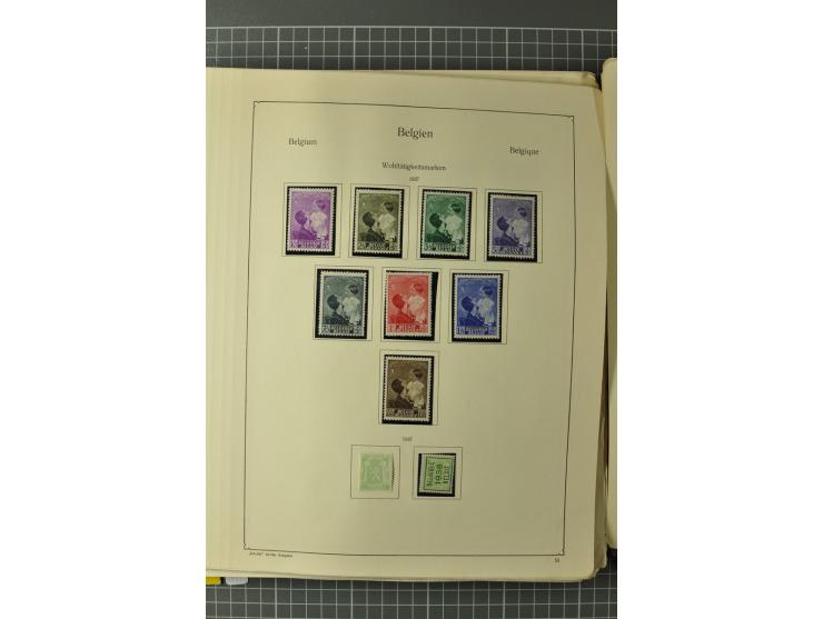 1849/1970, enorm inhaltsreiche Sammlung beginnend mit Mi.-Nr. 1 und 2 mit je über 60 Exemplaren inkl. Paaren und Briefen, des