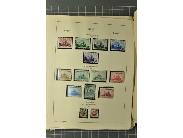1849/1970, enorm inhaltsreiche Sammlung beginnend mit Mi.-Nr. 1 und 2 mit je über 60 Exemplaren inkl. Paaren und Briefen, des